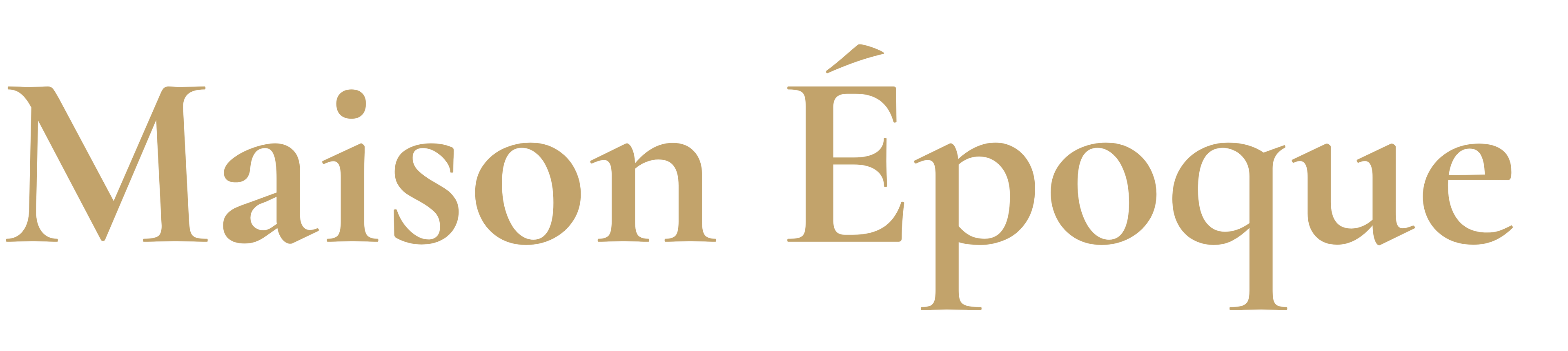 Maison Époque